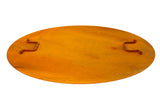 The Roma Fire Pit, Half-Grill and Lid Bundle